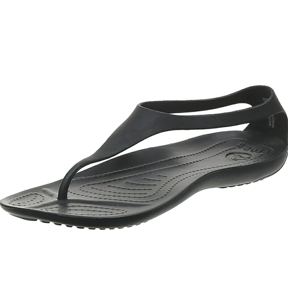 CROCS Shoes - **SOLD** Crocs UK size 7 flipflops sandals dark grey (marked US SIZE 9) RRP 36